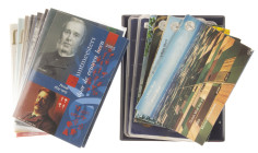 Coins Netherlands in boxes: Euros - Box with Holland Coin Fair sets period 2005 - 2013, supplemented with guilder coinsets