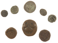 Coins Netherlands Oversea in boxes - VOC, Dutch-India, Pulicat (Paliakate), AE cash (2), VOC-monogram, surmounted by P / rev.: Arabic inscription (Sch...