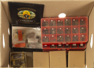 Coins Netherlands in large boxes - cannot be shipped - Banana box with approx. 12 kilo post-war coins, mainly copper