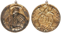 Collectie Penningen en Munten Dhr. H. van Osch - Pax in Nummis - 1539 - Medal 'Peace Treaty between Ferdinand I of Hungary and Jan Zapolya Voivode von...