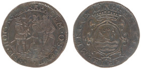 Collectie Penningen en Munten Dhr. H. van Osch - Pax in Nummis - 1594 - Jeton 'Feigned Peace Proposals' (Dugn. 3334; vL.I-445; Pax 32) - silver 29.4 m...