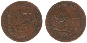 Collectie Penningen en Munten Dhr. H. van Osch - Pax in Nummis - 1600 - Jeton 'Peace Proposal after Battle of Nieuwpoort' (Dugn. 3510; vL.I-551; Pax 4...
