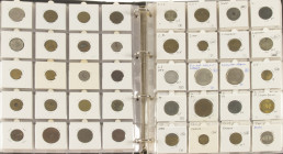 Medals in albums - Miscellaneous - Album containing appr. 300 tokens and tickets, mostly German, including many interesting pieces