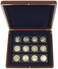 Medals in boxes - Netherlands - Collection 'De officiële Oranje-Nassau Collectie Willem-Alexander & Maxima, Prins en Prinses der Nederlanden" cont. 12...
