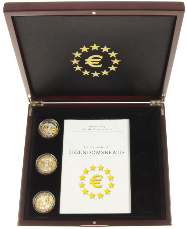 Medals in boxes - Netherlands - Collection 'Eerste slag van de Eurolanden' cont....