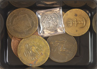 Medals in boxes - Netherlands - Lot of 7 medals incl. 'Standbeeld Jeroen Bosch 1930', '100 Jaar Prov. Gen. Kunsten en Wetenschappen N-B 1937', 'Willem...