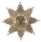 Orders and decorations - Germany - Breast Star Order of the Black Eagle (Schwarzer Adler Orden), probably 1880-1900, unmarked piece, possible private ...