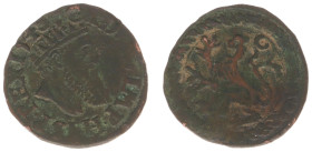 Hertogdom Brabant / Antwerpen - Karel V (1506-1555) - Korte 1548 (vGH 198-1b / Vanhoudt 234) - nice portrait with date clearly visible - VF+