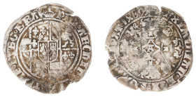 Hertogdom Brabant / Antwerpen - Philips de Schone (1482-1506) - Groot 1489 (vGH 85-1a / Lev. II-113 / Vanhoudt 110) - 1.24 gram - Obv. Arms Austria-Bu...