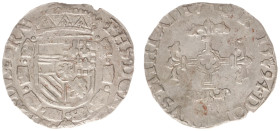 Hertogdom Brabant / Antwerpen - Philips II (1555-1598) - 1/20 Philipsdaalder 1594 (vGH 215-1 / Vanhoudt 310) - VF+