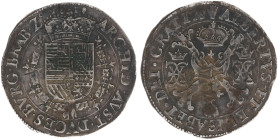 Hertogdom Brabant / Antwerpen - Albert & Isabella (1598-1621) - Patagon 1618 (vGH 311-1b / Delm. 254 / Vanhoudt 619) - a.VF