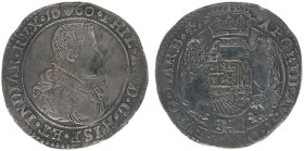 Hertogdom Brabant / Antwerpen - Philips IIII (1621-1665) - Dukaton 1660 (vGH 327-1b / Delm. 284 / Vanhoudt 642) - patina - a.VF
