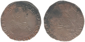 Hertogdom Brabant / Brussel - Philips IIII (1621-1665) - 1/2 Dukaton 1662 (vGH 328-3b / Delm. 289 / Vanhoudt 643) - F/VF