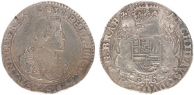 Hertogdom Brabant / Brussel - Philips IIII (1621-1665) - Dukaton 1637 (Delm. 285 / vGH 327-3b type II / Vanhoudt 642) - a.VF