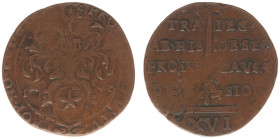 Hertogdom Brabant / Maastricht - Stad Maastricht belegerd door de Spanjaarden olv. Alexander Farnese (1579) - 16 Stuivers 1579 (emissie juni) (CNM 2.3...