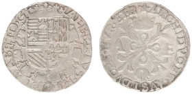 Hertogdom Brabant / Maastricht - Albert & Isabella (1598-1621) - Reaal van 5 stuiver ND (1603-1610) mm. Star (vGH CNM 2.07.54 / vGH 293-2 / Vanhoudt 5...