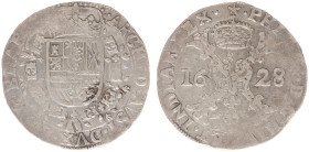 Hertogdom Brabant / Maastricht - Philips IIII (1621-1665) - Patagon 1628 (CNM 2.07.64 / vGH 329-2 / Delm. 294/R1 / Vanhoudt 645/R1) - VF - rare