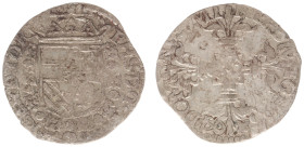 Heerlijkheid Doornik / Tournai - Philips II (1555-1598) - 1/20 Philipsdaalder 1594 (vGH 215-14 / Vanhoudt 310 R1) with '15-Tower-94' - VF