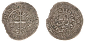 Graafschap Vlaanderen - Lodewijk van Nevers (1322-1346) - 1/3 Leeuwengroot or Compagnon ND van Lodewijk van Nevers (1340-43) Gent or Lodewijk van Male...