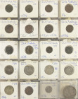 Dutch Provincial in albums - Album Provincial coinage among which Duiten, Bezemstuivers, Schellingen, 1 Guldens, (½) Leeuwendaalders, (½) Zilveren Rij...