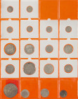 Dutch Provincial in albums - Small collection Dutch provincial coinage among which Bezemstuivers Holland, West-Friesland, Groningen, Scheepjesschellin...