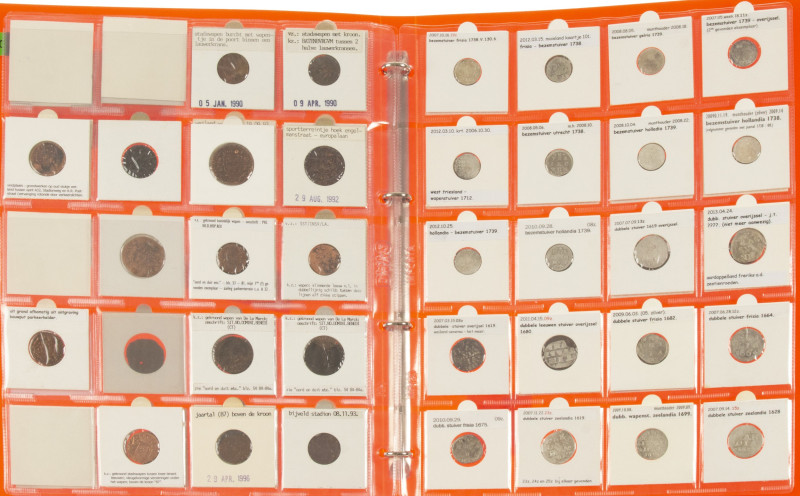 Dutch Provincial in albums - Collection Dutch Provincial Coinage among which Dui...