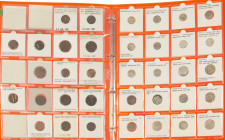 Dutch Provincial in albums - Collection Dutch Provincial Coinage among which Duiten + Oorden Friesland, Batenburg, Kampen, Stevensweert, Roermond, Tho...