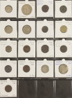 Dutch Provincial in albums - Small collection Dutch Provincial coinage among which Duiten, Schellingen, ¼ Gulden, 1 Gulden, etc. - Total 17 pcs.