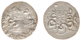 Asia Minor - Lydia - Tralleis - AR Cistophoric Tetradrachm (189-133 BC, 12.35 g) - Cista mystica with serpent, all within ivy wreath / [T]PAΛ to left,...