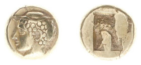 Asia Minor - Ionia - Phokaia - EL Hekte (c. 478-387 BC, 2.54 g) - Head of Hermes left, wearing winged petasos / Quadripartite incuse square (SNG von A...