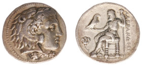 Macedonian Kingdom - Alexander III (336-323 BC) - AR Tetradrachm (Memphis ca. 332-323 BC, 17.08 g) - Head of Heracles right, clad in lion's skin / AΛE...