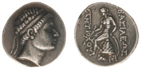 The Seleukid Kingdom - Antiochos Hierax (246-227 BC) - AR Tetradrachm (Lampsakos, 16.78 g) - Diademed head right / Apollo with bow and arrow seated le...