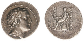 The Seleukid Kingdom - Seleukos IV Philopator (187-175 BC) - AR Tetradrachm (Antioch c. 187-175 BC, 15.85 g) - Diademed head right / Apollo seated lef...