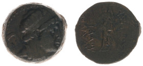 The Seleukid Kingdom - Timarchos (Usurper, 164-161 BC) - AE31 (Ekbatana, 32.00 g) - Diademed head right / Victoria advancing left, holding wreath and ...