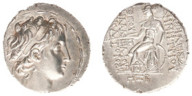 The Seleukid Kingdom - Demetrios II Nikator (145-140 BC) - First Reign (145-140 BC) - AR Tetradrachm (Antioch SE 168 (145/144 BC), 16.44 g) - Diademed...