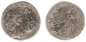 The Seleukid Kingdom - Seleukos VI Epiphanes Nikator (95-94 BC) - AR Tetradrachm (Seleukeia ad Kalykadnum c. 96-94 BC, 14.17 g) - Diademed head right ...