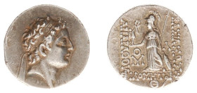 The Cappadocian Kingdom - Ariarathes VII Philometor (116-101 BC) - AR Drachm (Eusebeia-Mazaca, RY 9 (108-107 BC), 4.17 g) - Diademed head right / ΒΑΣΙ...