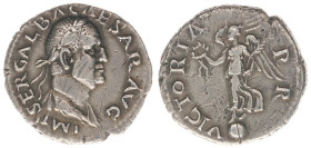 Roman Imperial Coinage - Galba (68-69) - AR Denarius (Rome, July 68-January 69 AD) - IMP SER GALBA CAESAR AVG Laureate and draped bust of Galba to rig...