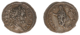 Roman Imperial Coinage - Septimius Severus (193-211) - AR Denarius (Rome AD 202-210, 2.86 g) - SEVERVS PIVS AVG Laureate head right / FVNDATOR PACIS E...