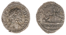 Roman Imperial Coinage - Septimius Severus (193-211) - AR Denarius (Rome AD 203, 2.68 g) - SEVERVS PIVS AVG Laureate head right / INDVLGENTIA AVGG The...