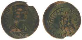 Roman Imperial Coinage - Julia Domna (+217) - Pontus / Sebastopolis/Heracleopolis - Tetrassarion (AD 205-206, 12.85 g) - IOYΛIA ΔOMNA AY Draped bust r...