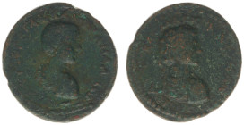Roman Imperial Coinage - Caracalla (196-217) - Cilicia / Mallus - With Geta as Caesar - AE28 (AD 198-217, 12.15 g) - Laureate, draped and cuirassed bu...