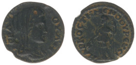 Roman Imperial Coinage - Severus Alexander (222-235) - Phrygia / Temenothyrae - Pseudo-autonomous issue, time of Severus Alexander - AE17 (2.54 g) - V...