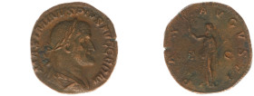 Roman Imperial Coinage - Maximinus I Thrax (235-238) - AE Sestertius (Rome, 17.54 g) - MAXIMINVS PIVS AVG GERM Laureate, draped and cuirassed bust rig...