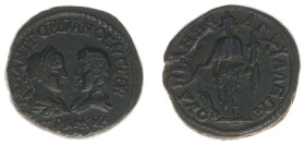 Roman Imperial Coinage - Gordianus III (238-244) - Thrace / Anchialus - With Tranquillina (12.60 g) - AVT KM ANT ΓOPΔIANOC AVΓ CAB TPANKVΛΛINA Draped ...