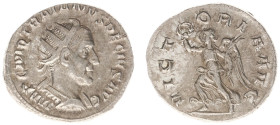 Roman Imperial Coinage - Traianus Decius (249-251) - AR Antoninianus (Rome AD 250-251, 4.29 g) - IMP C M Q TRAIANVS DECIVS AVG Radiate, draped and cui...