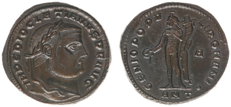 Roman Imperial Coinage - Diocletianus (284-305) - AE Follis (Antiochia, 9.40 g) ...