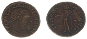 Roman Imperial Coinage - Maximinus Daia (305-313) - AE Follis (Alexandria AD 308-309, 6.56 g) - GAL VAL MAXIMINVS NOB CAES Laureate head right / GENIO...