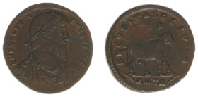 Roman Imperial Coinage - Julianus II Apostata (355-363) - AE Double Maiorina (Antioch AD 361-363, 8.99 g) - DN FL CL IVLIANVS PF AVG Diademed, draped ...