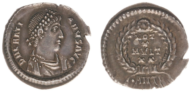 Roman Imperial Coinage - Gratianus (367-383) - AR Siliqua (Antioch, 2.14 gm.) - ...